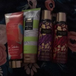 Vs body mist and lotions bundle